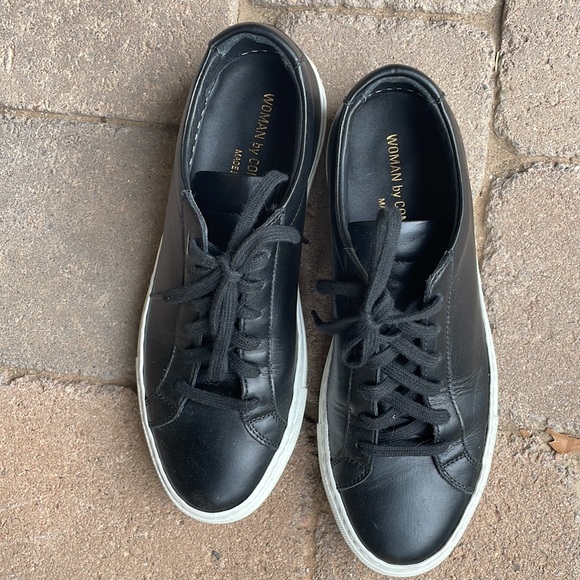Common projects black leather sneakers - Picture 2 of 5